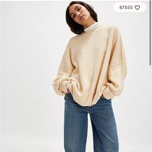 Free People Easy Street Tunic in Cream